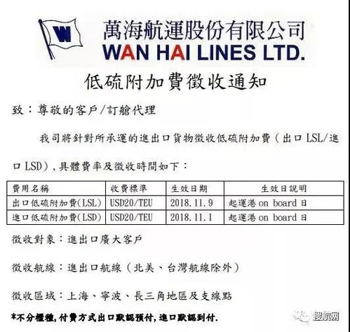 注意丨各大船公司陸續開征低硫附加費，外貿和貨代企業準備好買單了？